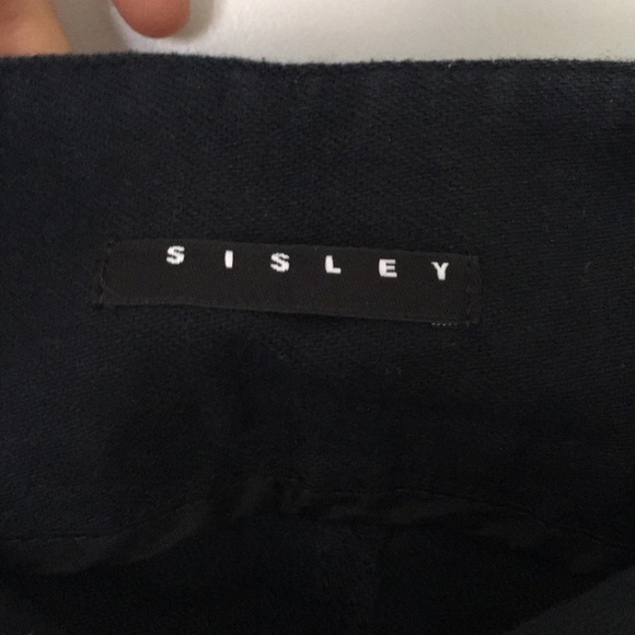 Sisley cropped pants size 42EU, size 30US - Picture 2 of 3